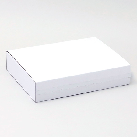 組立式宅配80ジッパー付きダンボール箱(白) まとめ買い-7