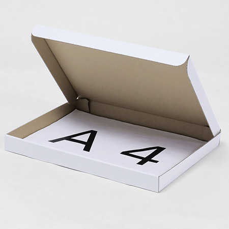 【A4/厚さ3cm/表面白】ネコポス新規格対応ダンボール箱 まとめ買い-2