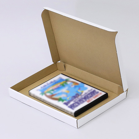 【B5/厚さ3cm/表面白】ネコポス新規格対応ダンボール箱 まとめ買い-5