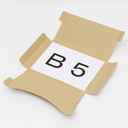 【B5/厚さ3cm/両面茶】定番ダンボール箱(ネコポス新規格対応) まとめ買い-2