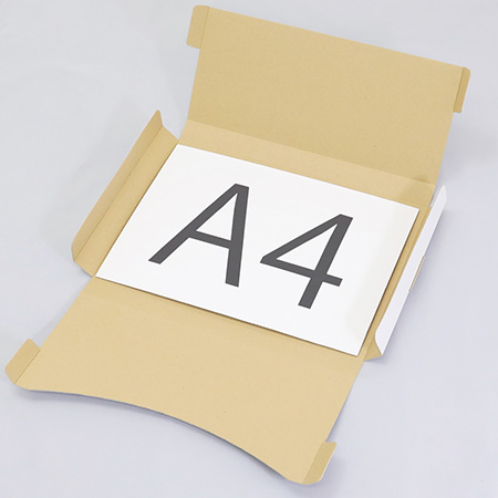 【A4/厚さ3cm/表面白】定番ダンボール箱(ネコポス新規格対応) まとめ買い-2