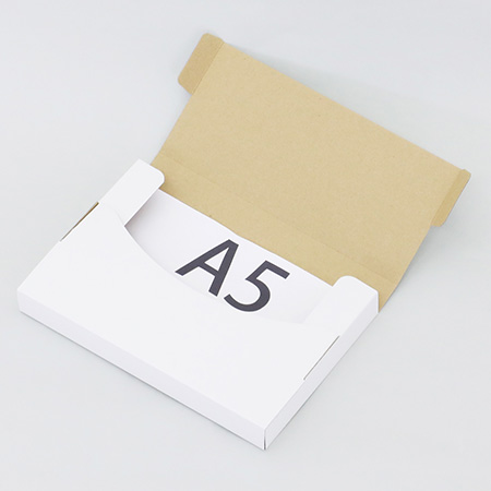【A5/厚さ3cm/表面白】定番ダンボール箱(ネコポス新規格対応) まとめ買い-3