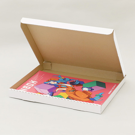 【ゆうパケット・ゆうゆうメルカリ便対応】梱包・発送箱(A4/白) まとめ買い-3