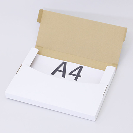【A4/厚さ3cm/表面白】定番ダンボール箱(ゆうパケット対応) まとめ買い-3