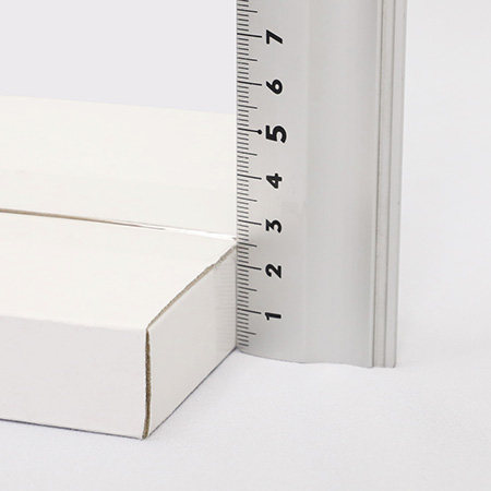 【A4/厚さ2.5cm/表面白】定番ダンボール箱(ネコポス対応) まとめ買い-8