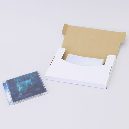 【A5/厚さ2.5cm/表面白】定番ダンボール箱(ネコポス対応) まとめ買い-5