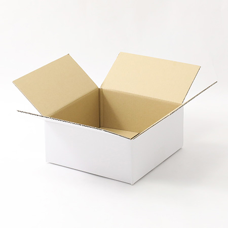 【宅配60サイズ】正方形ダンボール箱 深さ100mm (白) まとめ買い-4