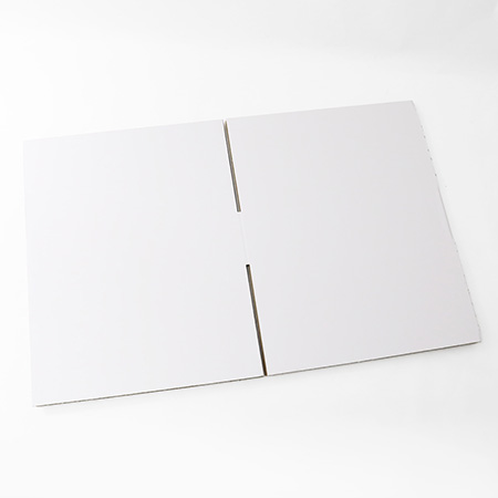 【宅配100サイズ】正方形ダンボール箱 深さ100mm (白) まとめ買い-7