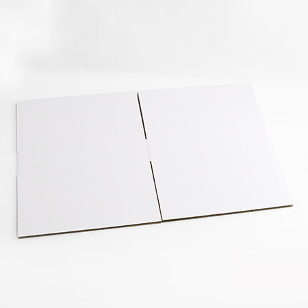 【宅配120サイズ】正方形ダンボール箱 深さ100mm (白) まとめ買い-6