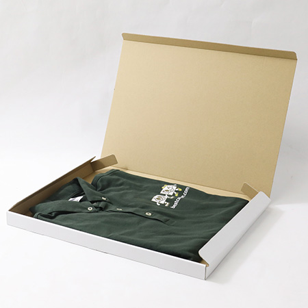 【宅配80サイズ】薄型ダンボール箱 A3サイズ対応 深さ25mm (白) まとめ買い-3