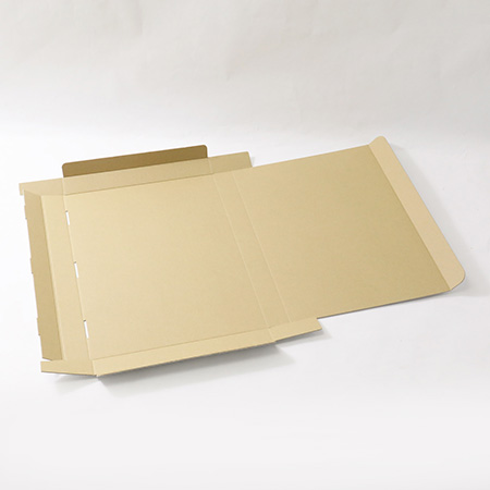 【宅配80サイズ】薄型ダンボール箱 A3サイズ対応 深さ40mm (白) まとめ買い-6