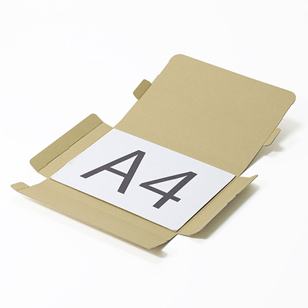 【A4/厚さ3cm/表面白】しっかり包めるダンボール箱 まとめ買い-2