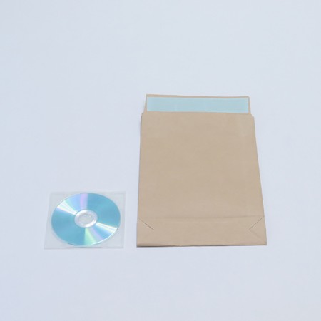 宅配袋(艶なし茶)【小】320×220×60-2