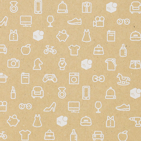 【メルカリオリジナル梱包資材】ゆうパケット発送用ダンボール箱-8