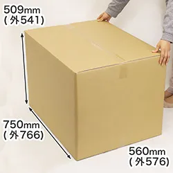 海外発送向けの丈夫なダンボール箱（国際小包Aサイズ・EMS対応）　2 枚