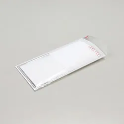 簡単封緘OPP袋。テープ付透明封筒 | 長形3号封筒(長3封筒)サイズ | ゆうメール対応