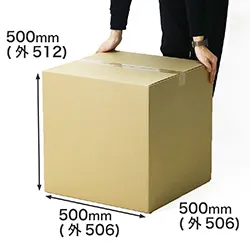 国際小包Aサイズ・EMS対応ダンボール箱（海外発送向けの丈夫な材質です 