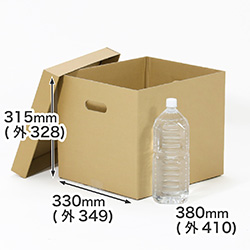 エコバンカーケース 2Lペットボトル対応サイズ（茶）