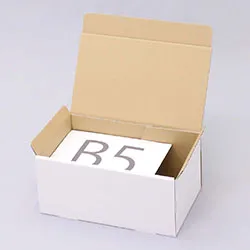 片手鍋梱包用ダンボール箱 | 325×190×150mmでN式差込タイプの箱 | ラグビーボールの梱包にも