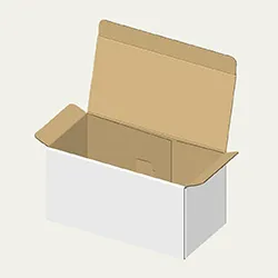 宅配60サイズ】差込式の組立易さとロックの密封性を兼ね備えた箱 | 宅配サイズ60(295×145×95(深さ) mm) |  N式・白｜格安価格のダンボール(段ボール)通販・購入・販売なら【アースダンボール】