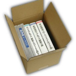 【宅配60サイズ】ビデオテープ5巻用ダンボール箱