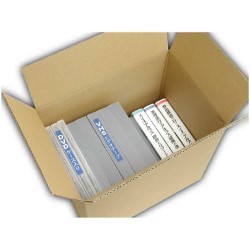 【宅配100サイズ】ビデオテープ20巻用ダンボール箱