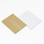 【クリックポスト最大サイズ/両面茶】発送用ダンボール 厚さ3cm-10