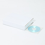 書籍・コスメ雑貨・小物アイテム梱包用の薄型段ボール箱｜A5対応｜表面白色 4