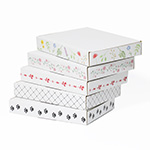 【A6/厚さ3cm】ゆうパケット対応デザインダンボール箱 キルティング-7