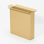 【宅配100サイズ】縦長ダンボール箱 正方形タイプ 420×100×420-2