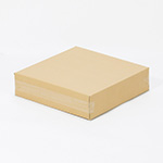 【宅配100サイズ】縦長ダンボール箱 正方形タイプ 420×100×420-5