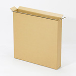 【宅配140サイズ】縦長ダンボール箱 正方形タイプ 620×100×620-2