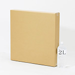 【宅配140サイズ】縦長ダンボール箱 正方形タイプ 620×100×620-3