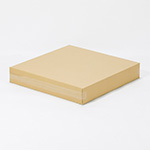 【宅配140サイズ】縦長ダンボール箱 正方形タイプ 620×100×620-5