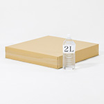 【宅配140サイズ】縦長ダンボール箱 正方形タイプ 620×100×620-6