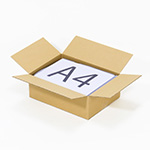 【宅配80サイズ】A4クリアファイル対応ダンボール箱 330×240×110-2