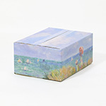 【宅配60サイズ】絵画ダンボール(モネのプールヴィルの断崖の上の散歩)-5