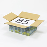 【宅配60サイズ】絵画ダンボール(モネのヴェトゥイユのセーヌ河岸)-6