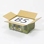 【宅配60サイズ】絵画ダンボール(モネのアルジャントゥイユのモネの家の庭)-6