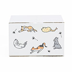 【宅配60サイズ】デザインダンボール(ねこまみれ)-9