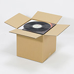 【宅配100サイズ】LPレコードが80枚入る 立方体ダンボール箱-5