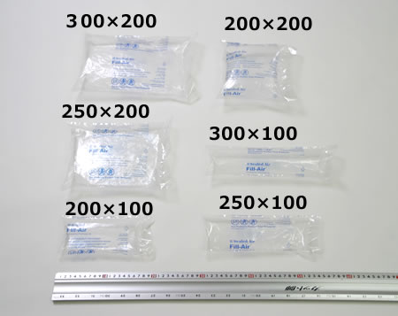 空気が入ったクッション材。エアー緩衝材200×100｜梱包材・緩衝材通販