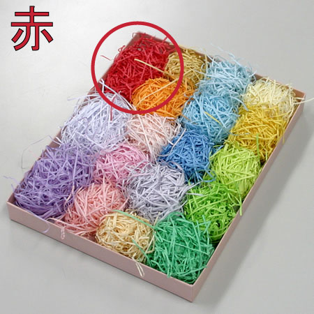 ペーパークッション(赤)-5