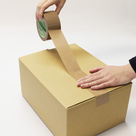 (国産)カッターなしテープ(茶)-2