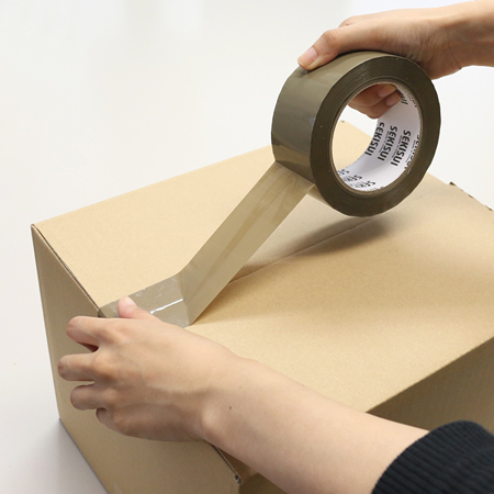 梱包用PPテープ(茶)【ケース買い】-2