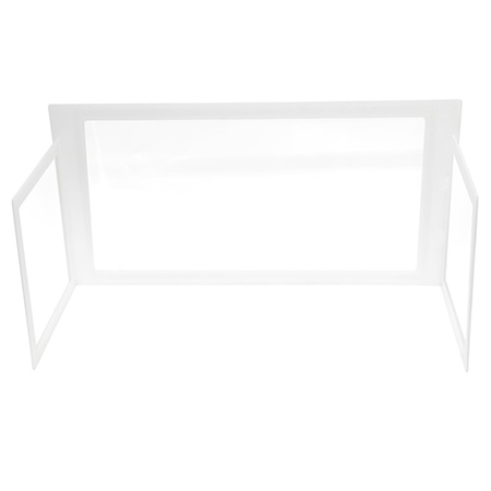 飛沫防止パーテーション 3面フィルム付き 1000×600×400-2