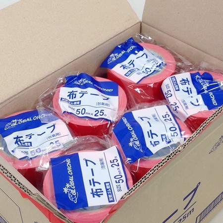 布テープ【赤】ケース買い(直輸入)-4