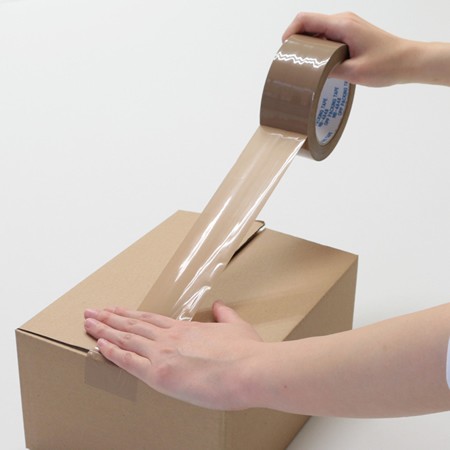 梱包用PPテープ【茶】(直輸入)-2