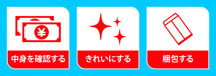 メルカリで売れた財布を梱包・発送する際の注意点・ポイント